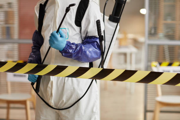 Professional Trauma Scene Cleanup technician working in Allamuchy, NJ